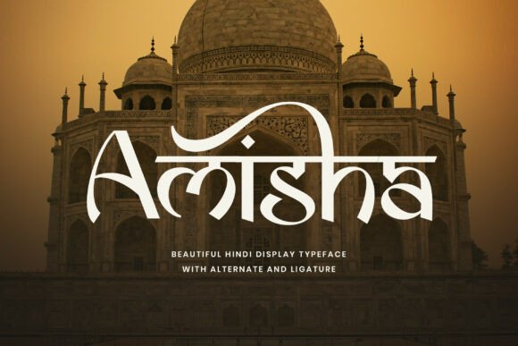 Amisha: The Elegant Hindi Display Font for Handmade Creators