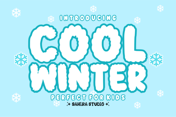 Cool Winter: The Perfect Display Font for Seasonal Craft Projects