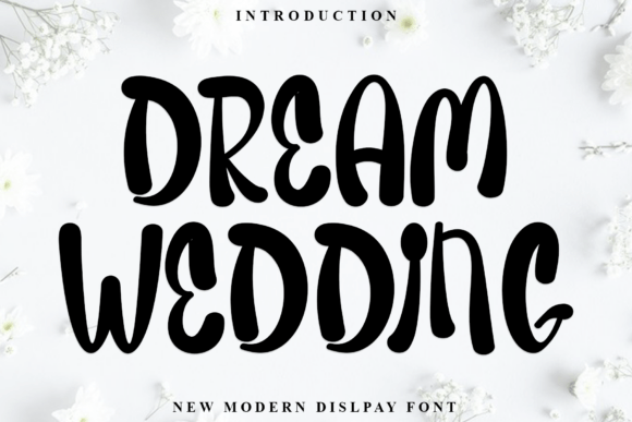 Dream Wedding: A Festive Display Typeface for Holiday Editorial Design