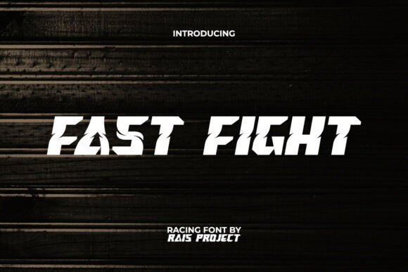 Fast Fight: The High-Impact Display Typeface for Speed-Driven Web Design