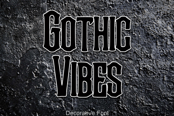 Gothicvibes: The Perfect Typeface for Mysterious Brand Identity