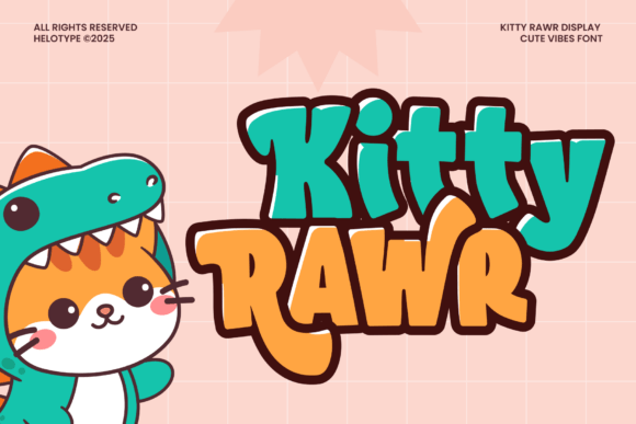 Kitty Rawr: The Playful Display Font for Memorable Branding
