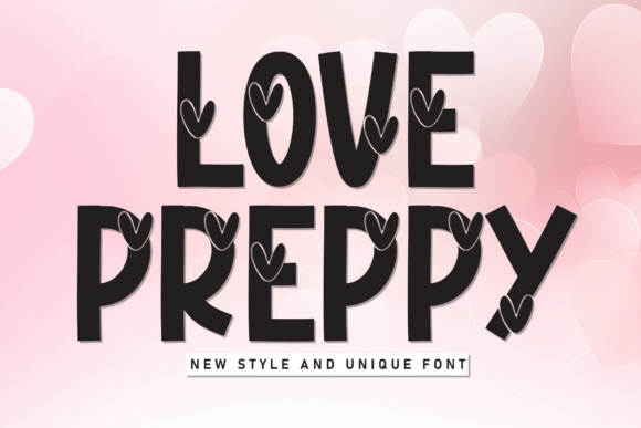 Love Preppy: The Casual Display Font for Modern Web Design