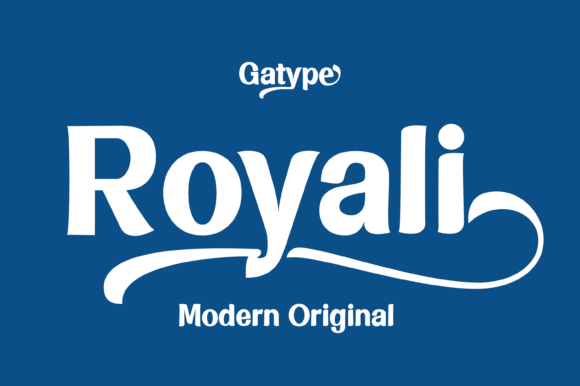 Royali: A Modern Serif Display Font for Bold Branding