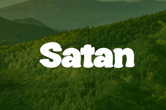 Satan Typeface: The Elegant Display Font for Modern Branding