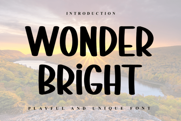 Wonder Bright: The Smart Font for Modern Brand Identity