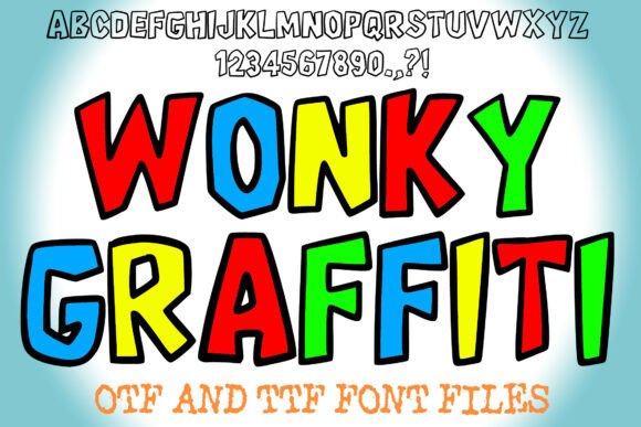 Wonky Graffiti: The Display Font That Makes Campaigns Pop
