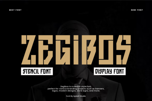 Zegibos: The Bold Display Font for Modern Web Design